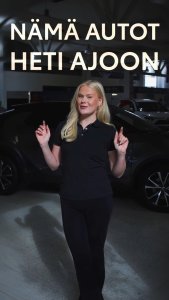 Nämä autot heti ajoon!