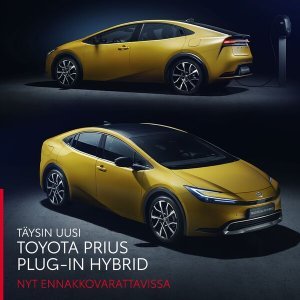 Täysin uusi Toyota Prius Plug-in Hybrid ylittää odotuksesi kertaheitolla. Nauti hiljaisesta ja tehokkaasta sähköajosta päivittäi...