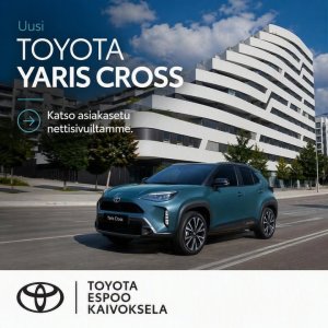 Uuden Yaris Crossin myötä Suomen vuonna 2025 myydyin automalli on nyt entistäkin ehompi