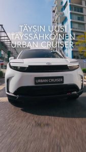 Uusi täyssähköinen Toyota Urban Cruiser nyt nähtävissä ja koeajettavissa Toyota Kaivokselassa