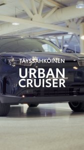 Nyt täyssähköinen Urban Cruiser nähtävissä ja koeajettavissa liikkeissämme Toyota Espoossa ja Kaivokselassa! ✨ Katso myö...