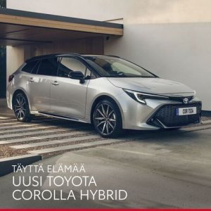 Uuteen Corollaan All Inclusive -paketti kaupan päälle (sis. talvirenkaat kevytmetallivantein ja metallivärin). Asiaka...