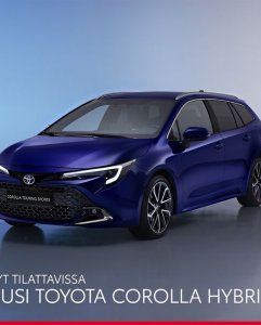 Uusi Toyota Corolla Hybrid nyt tilattavissa. Nauti viidennen sukupolven hybriditeknologiasta entistäkin paremmilla tehoi...