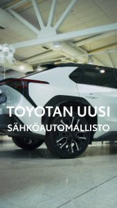Maailmanluokan laatu, kestävyys ja luotettavuus, nyt täyssähköisenä. ⚡ Tyyliä, tilaa ja tehoa, Toyotan uudesta sähköauto...